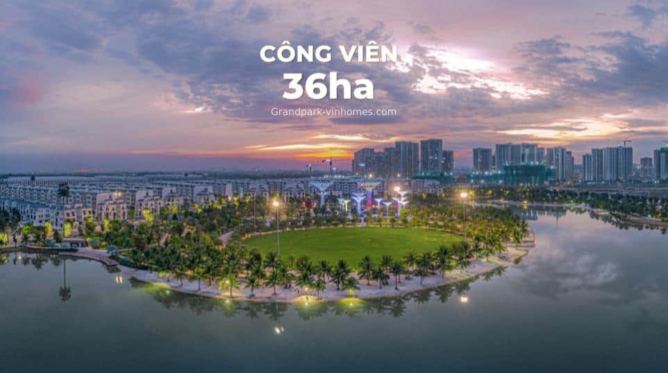 công viên 36ha grand park