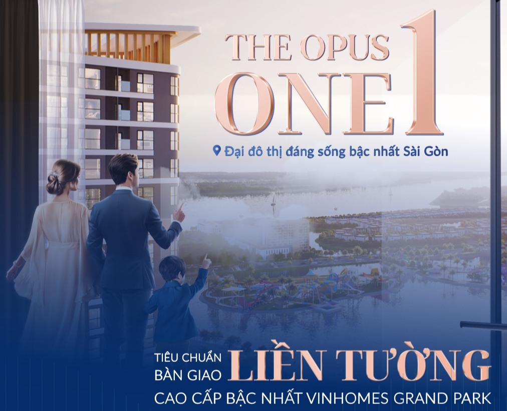 tiêu chuần bàn giao căn hộ The Opus One cao cấp nhất tại Vinhomes Grand Park