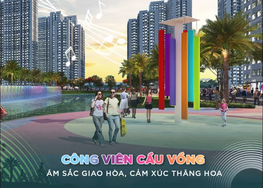 quảng trường cầu vòng the rainbow