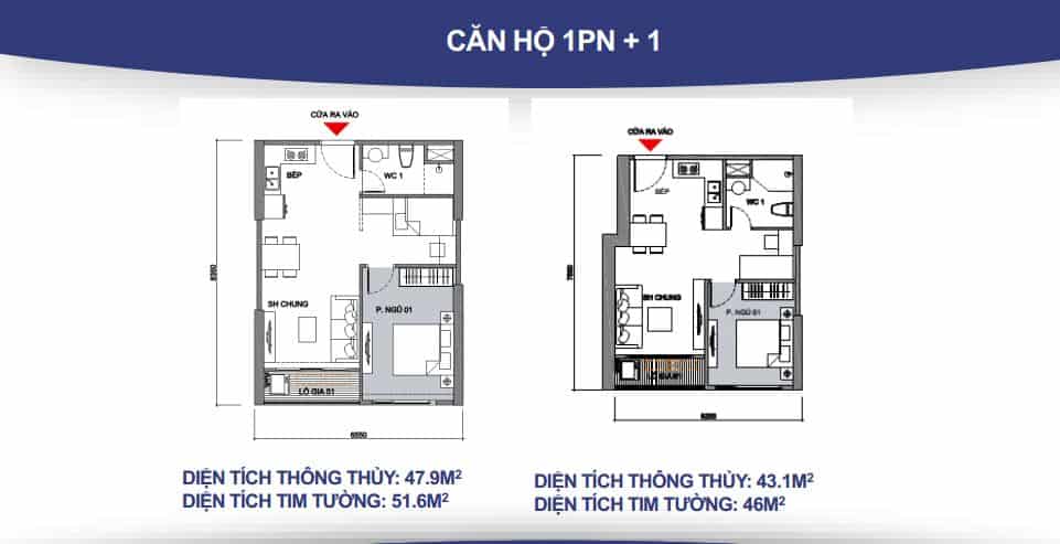 căn hộ 1pn